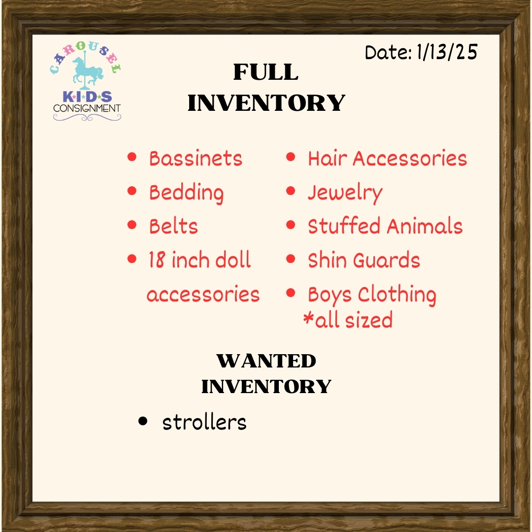 FULL INVENTORY